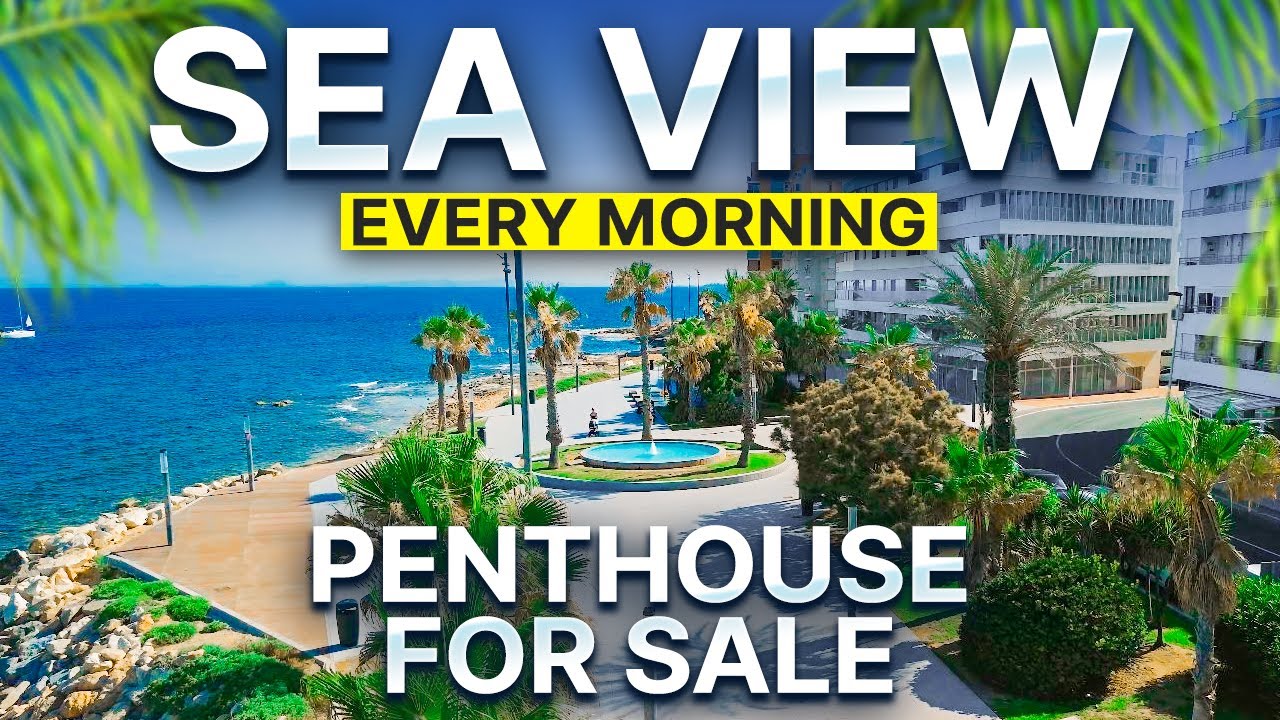 Wake Up to the Mediterranean 🌅 Spectacular Seafront Penthouse in Spain