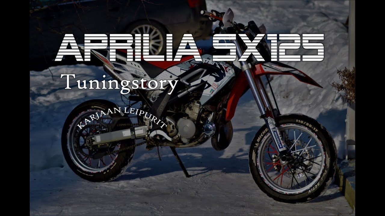 Aprilia SX125 Tuningstory