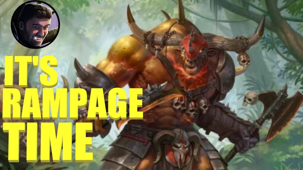 It's RAMPAGE time - Taurox Livestream Campaign
