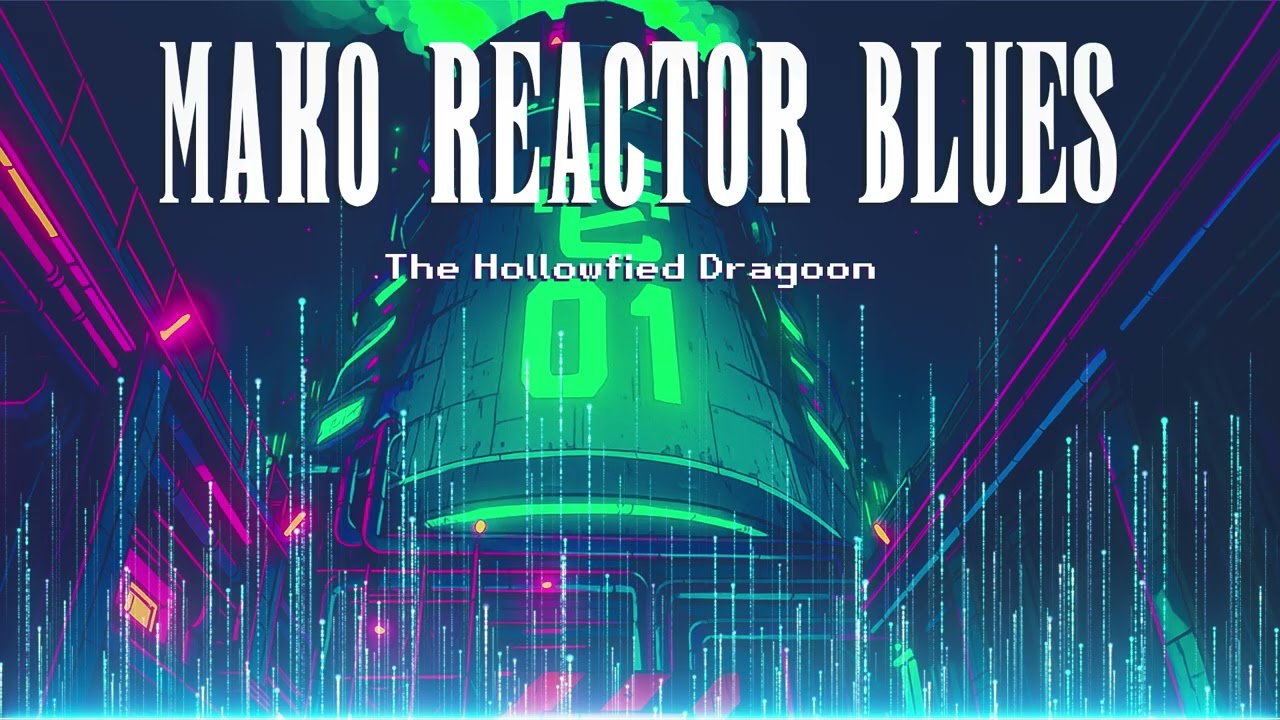 🎧 Mako Reactor Blues | A Lo-Fi Tribute to Final Fantasy VII 🌌🎮 | The Hollowfied Dragoon