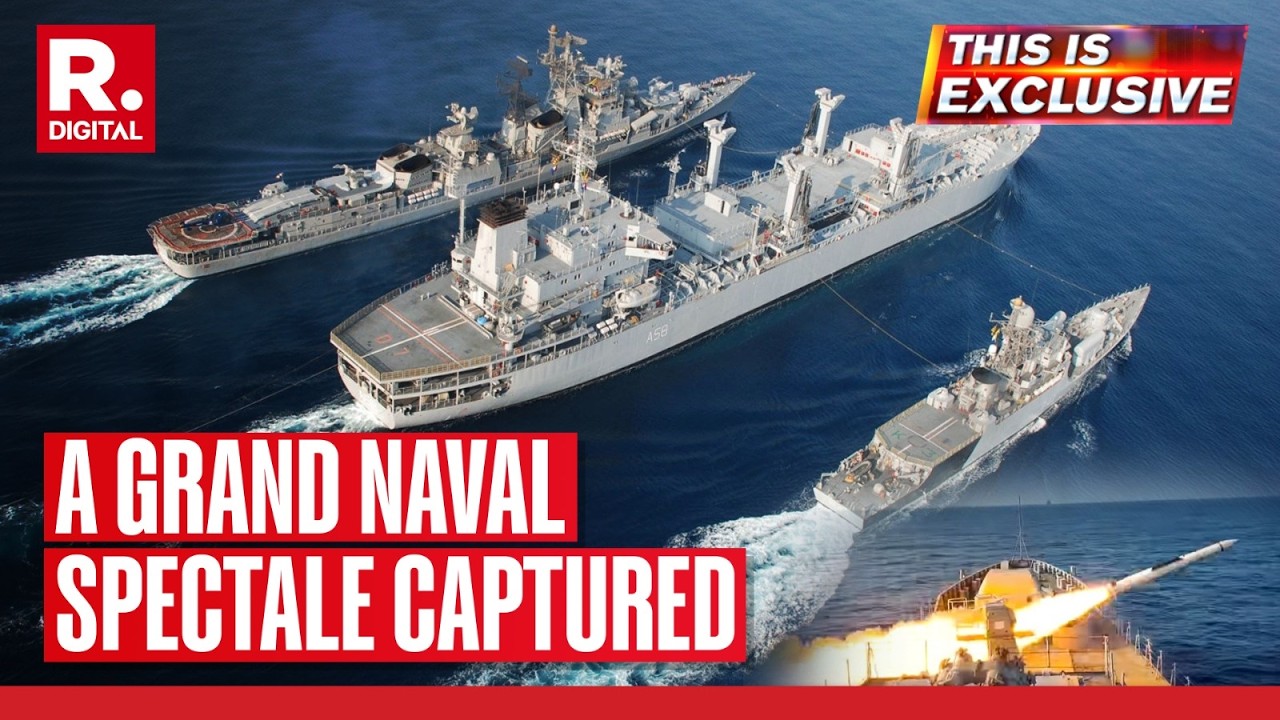 This Is Exclusive: India's Power Projection At Sea | A Grand Naval Spectale Captured