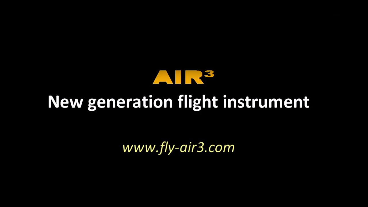 AIR&sup3; (AIR3) New Generation Flight Instrument