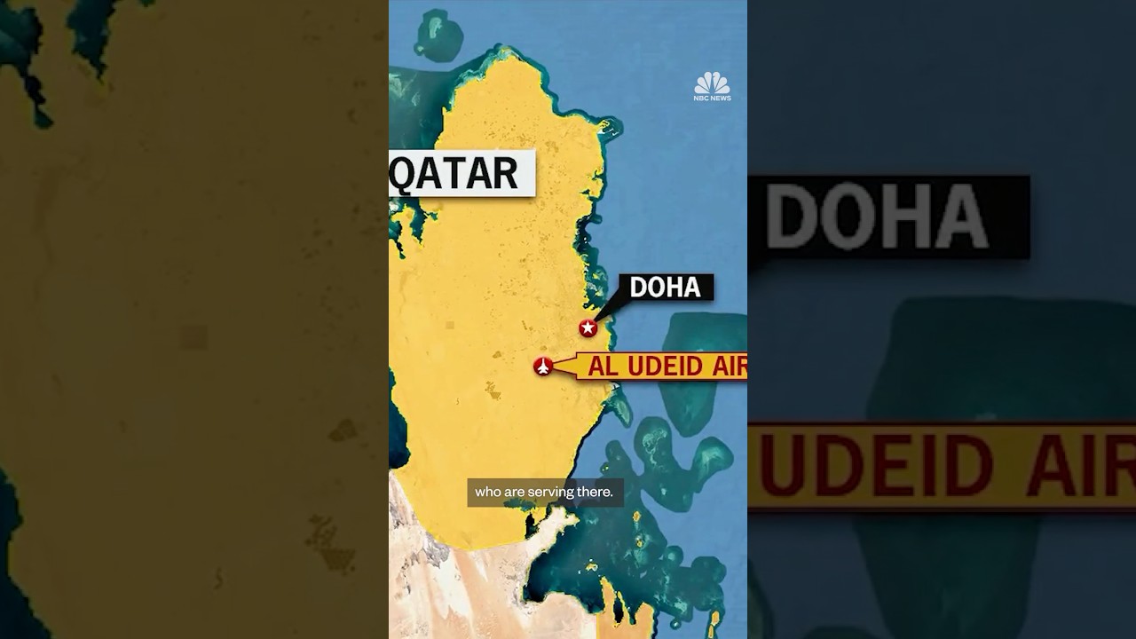 U.S. military base in Qatar serves as the headquarters of air operations in the region