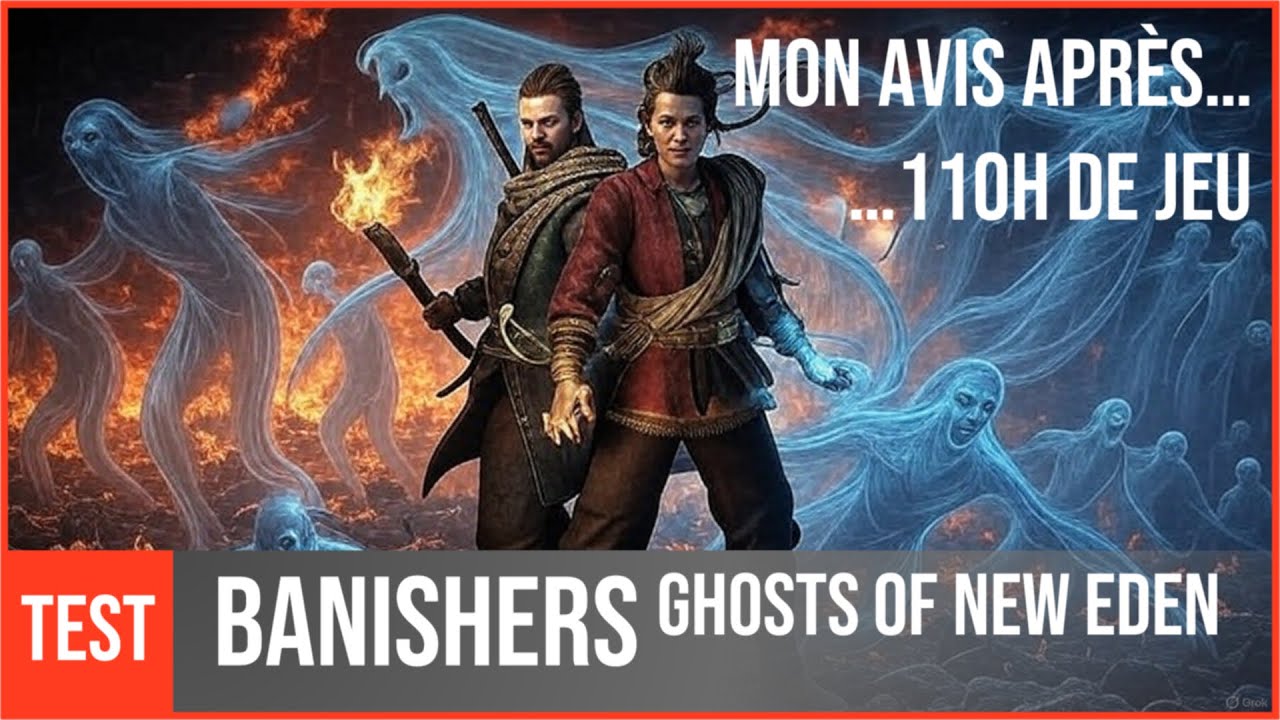 BANISHERS - Ghosts of New Eden : mon avis après 110h de jeu