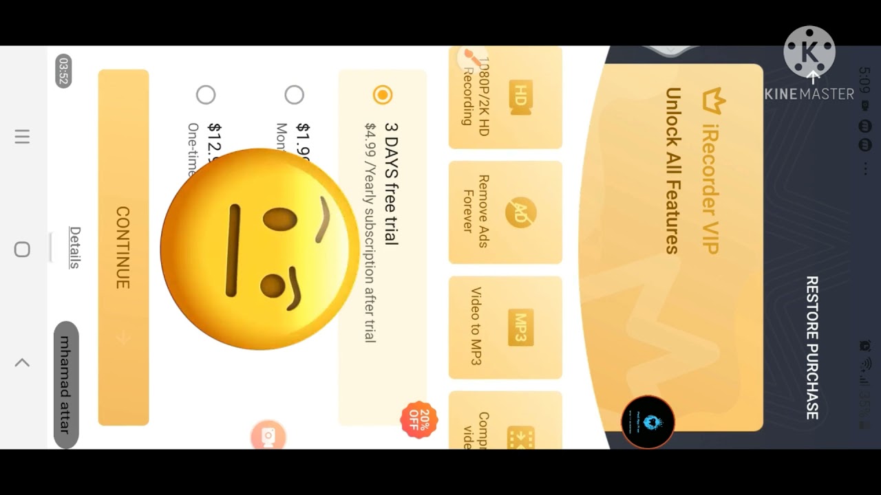 How to Mod iRecorder || Android Reverse Engineering || Smali Code Editing iRecorder