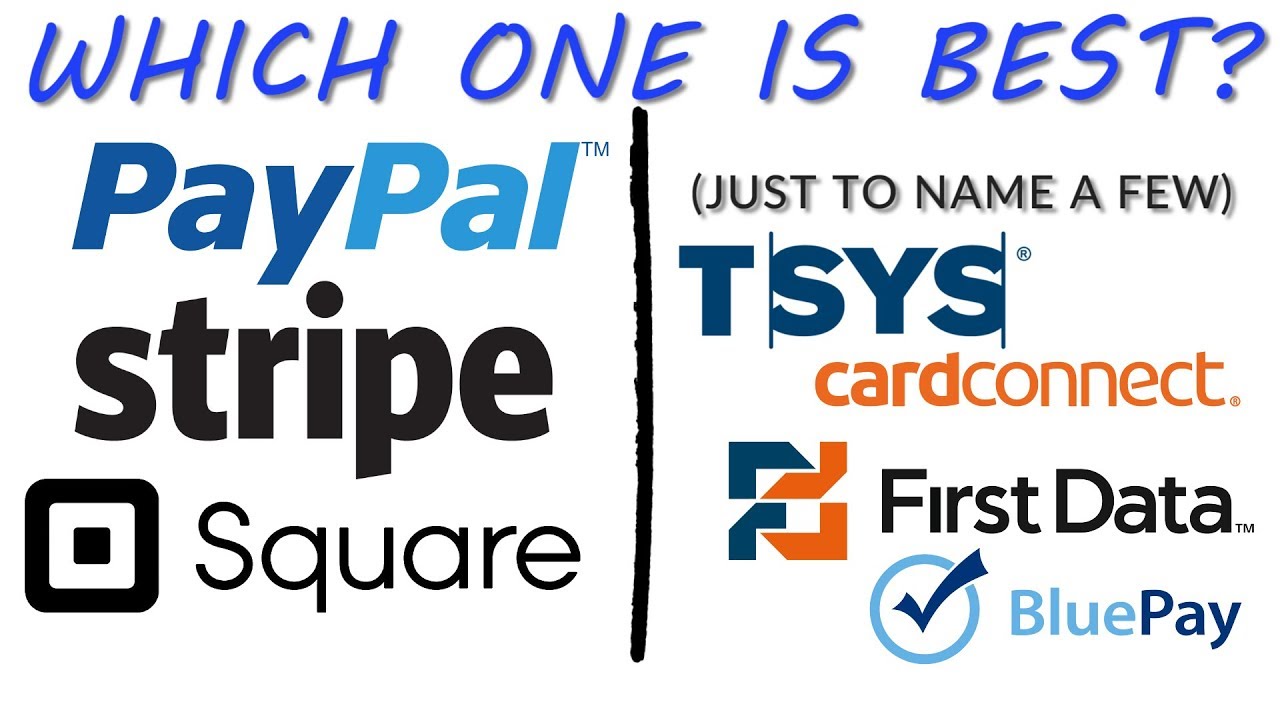 PayPal, Stripe, Square или Merchant Account — что лучше? — Обработка Merchant Account
