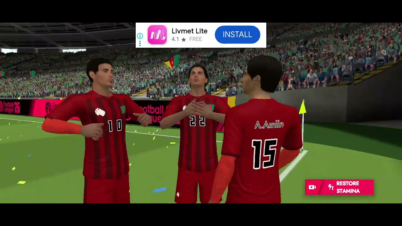 Football Bangladesh vs Cameroon #footballclub #efootball2026 #soccer 