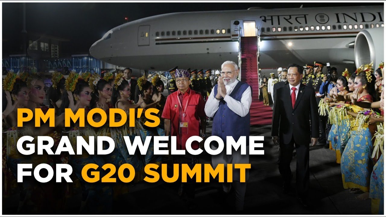 G20 Summit 2022 Live : PM Modi Arrives In Indonesia, To Join World Leaders For Global Conclave