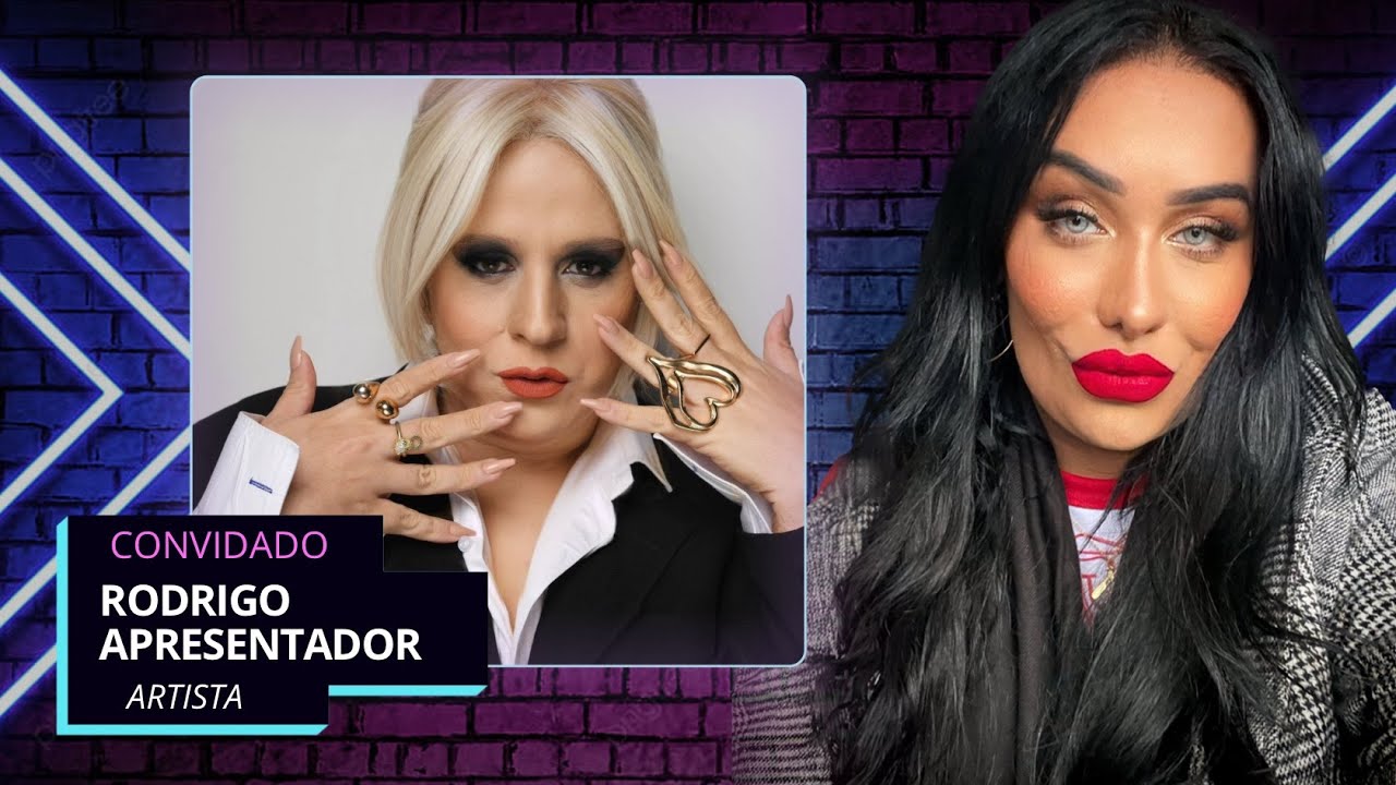 Rodrigo Apresentador no PodTravah com Mc Trans
