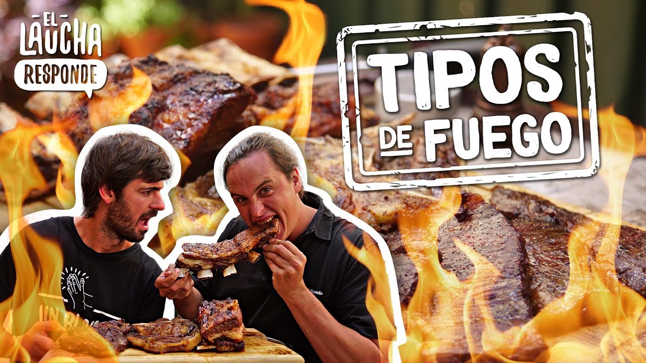 Tipos de Fuego para hacer un Asado - El Laucha Responde