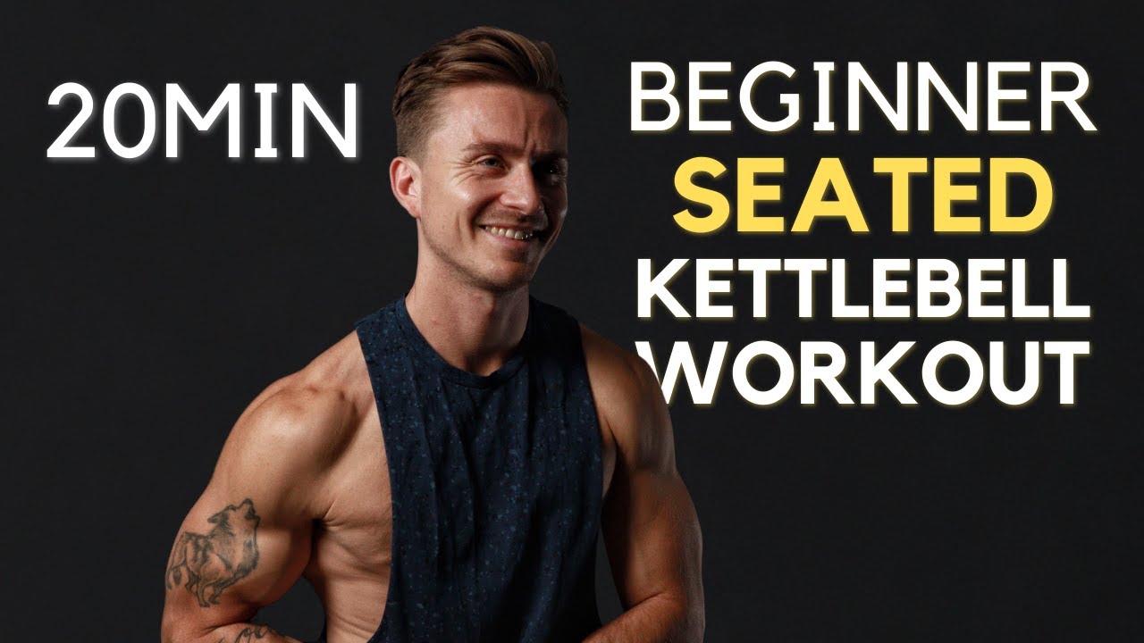 BEGINNER SEATED KETTLEBELL WORKOUT // 20 minute // For limited mobility