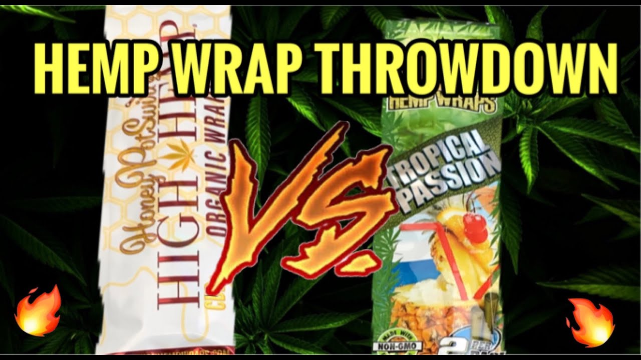 4K HIGH HEMP VS JUICY JAYS HEMP WRAP THROWDOWN - HONEY POT SWIRL & TROPICAL PASSION