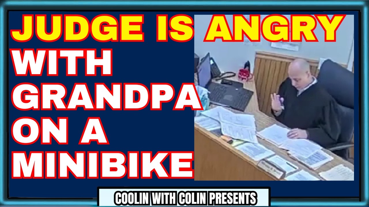 Grandpa On A Mini Bike Faces The Wrath Of Judge Iarocci