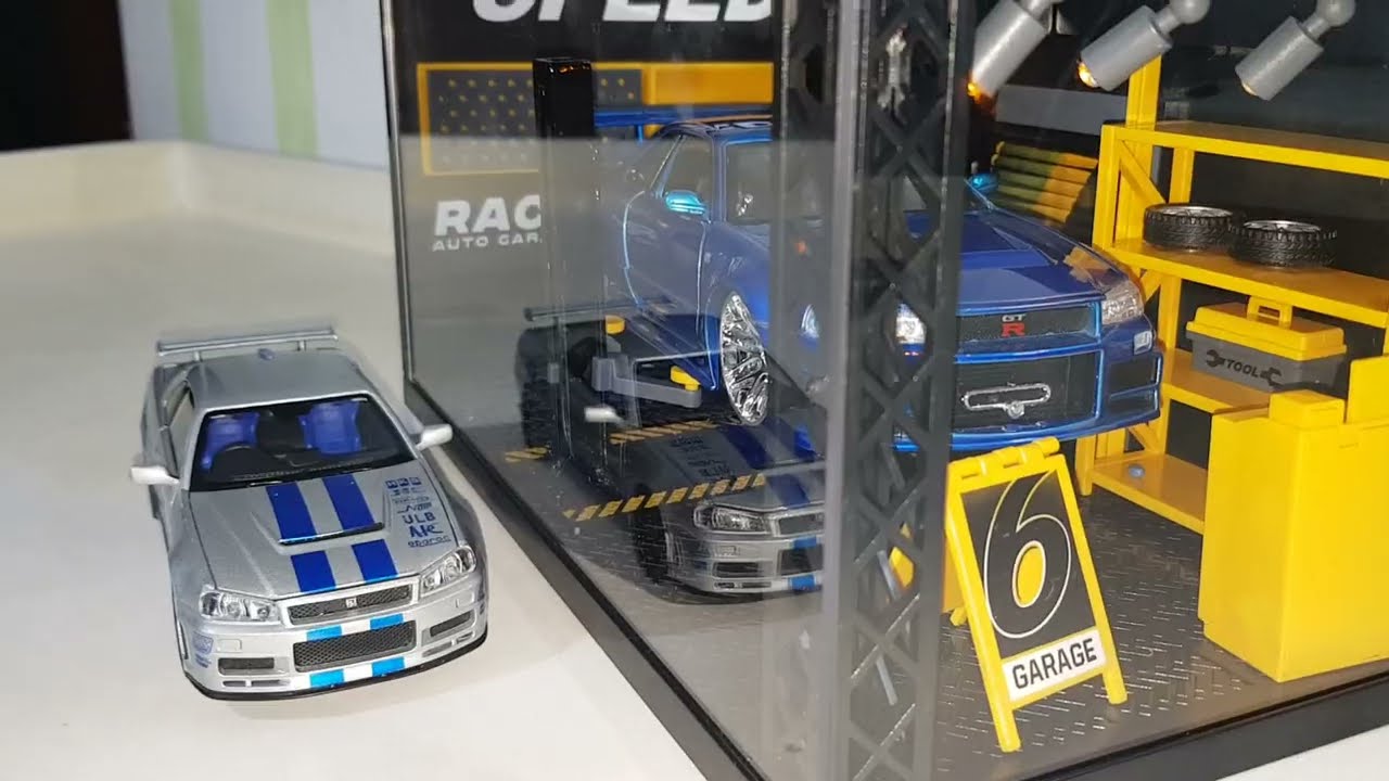 Unboxing of Brian's Nissan #Skyline GTR R34 2002 1:24 scale diecast model car