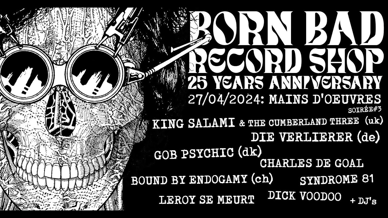 BOUND BY ENDOGAMY - St Ouen Born Bad Record Shop Festival - 27.04.2024