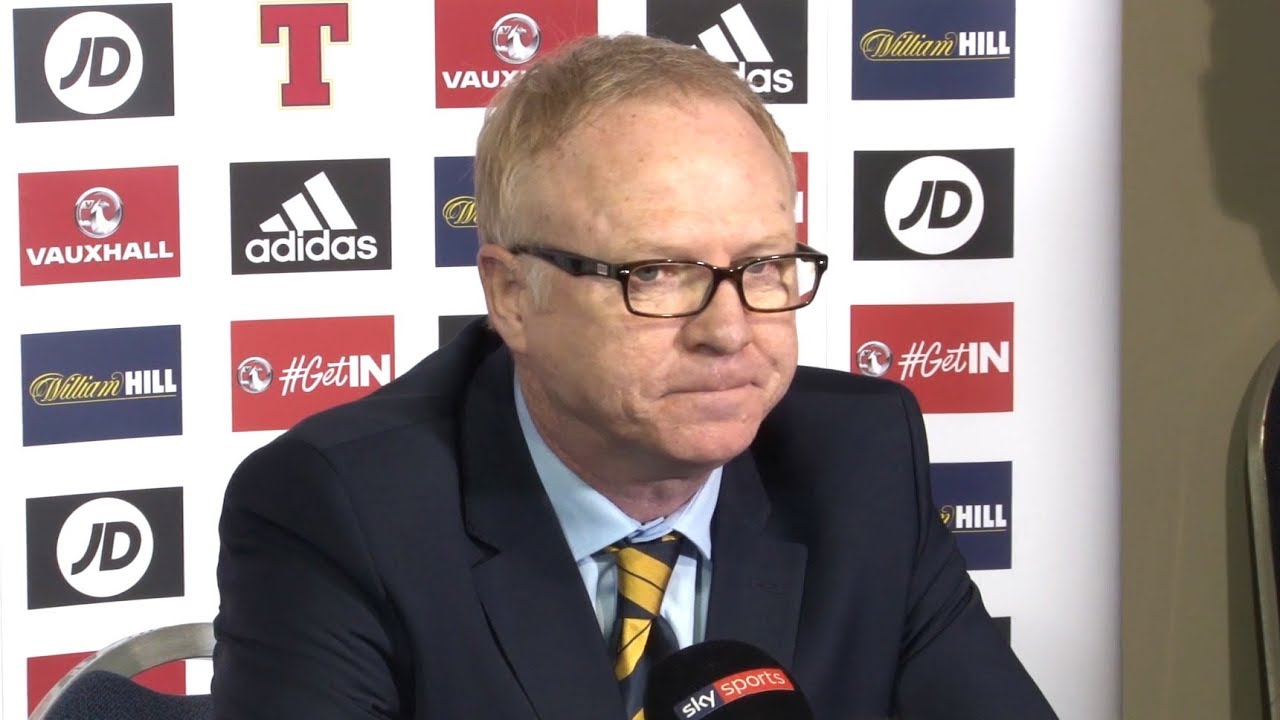 Scotland Unveil Alex Mcleish As New National Football Coach