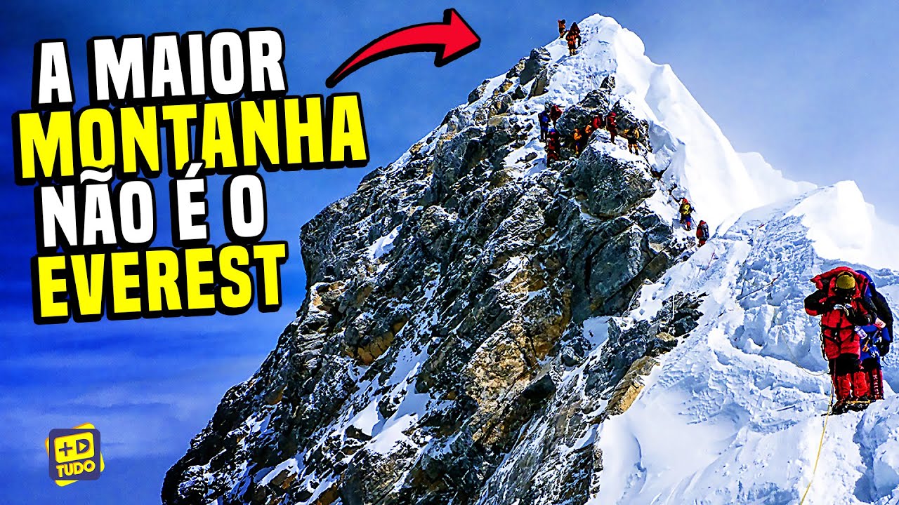 A montanha mais alta da Terra n&atilde;o &eacute; o Everest