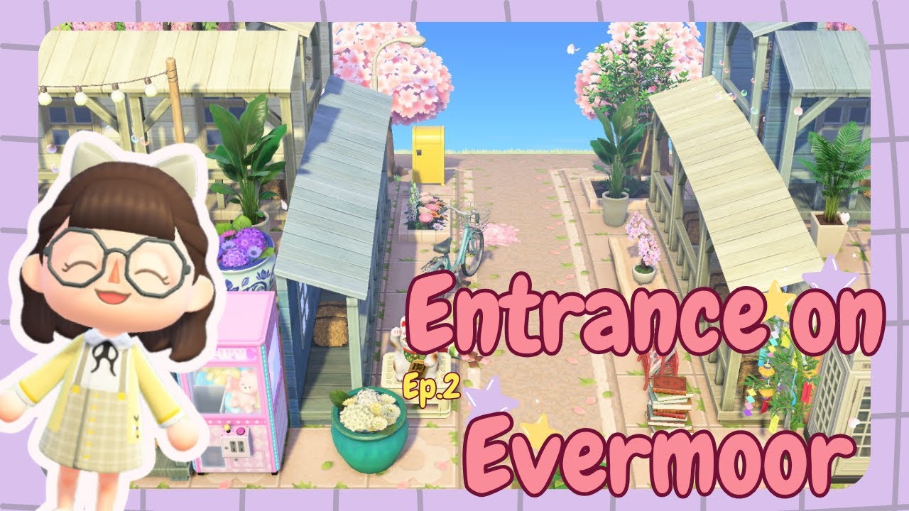 Entrance  Time | Spring ACNH island🌸