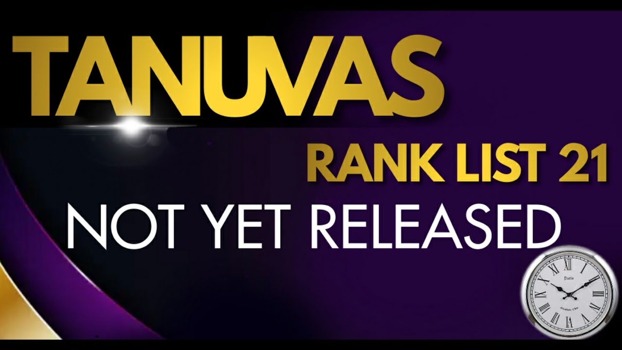 Рейтинг Tanuvas 2021 | Возможно, это будет объявление о проверке сертификатов