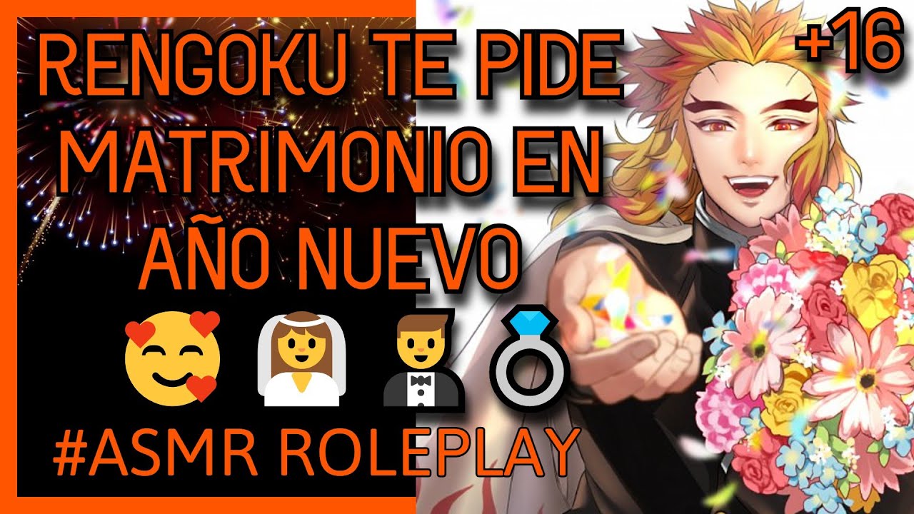 Rengoku te pide matrimonio en año nuevo-ASMR Roleplay-Rengoku ASMR Español-Kimetsu No Yaiba ASMR