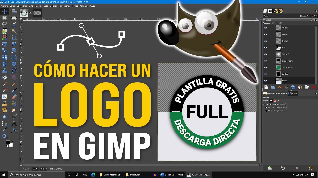 Cómo hacer un Logo en GIMP