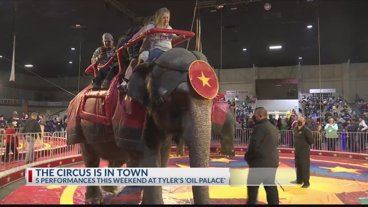 Here’s when you can see the Carden International Circus in Tyler this weekend