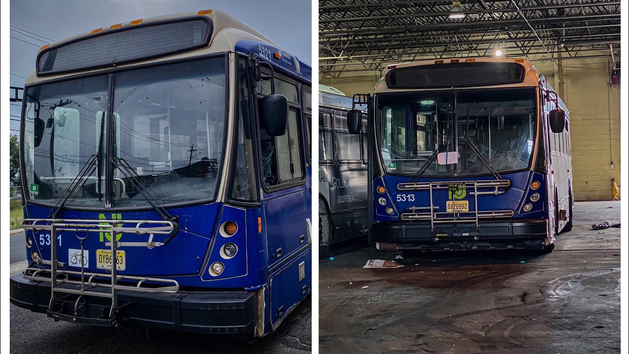 (Walk Around) The Remaining GoBuses at Orange Garage.