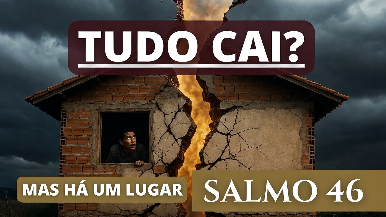 DEUS É MEU REFÚGIO Paz Quando Tudo Cai | Salmo 46