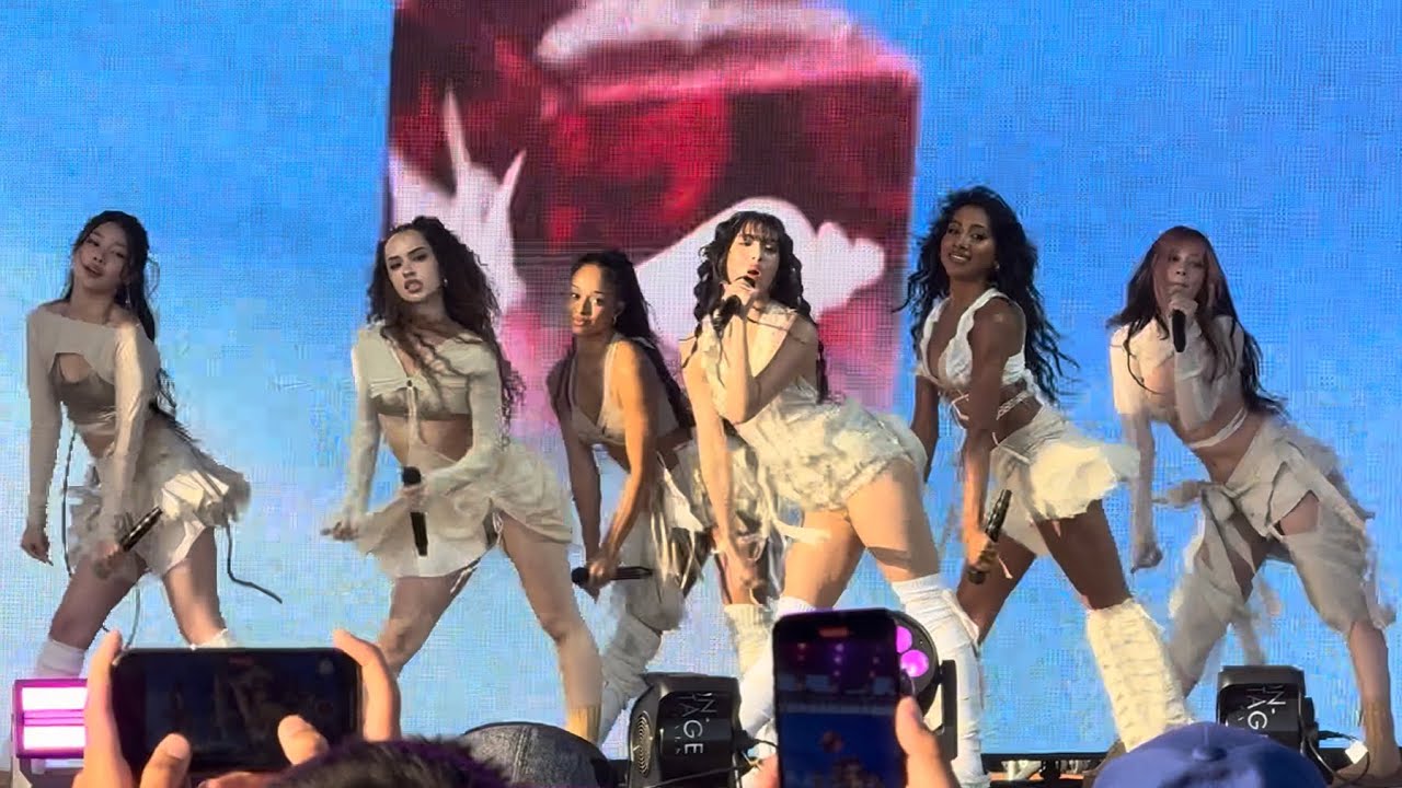 250510 KATSEYE Debut @ 102.7 KIISFM Wango Tango 2025 Concert Live Performance