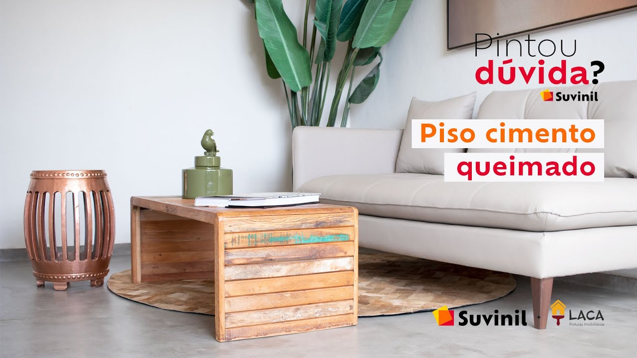 Passo a passo da Suvinil Piso Cimento Queimado