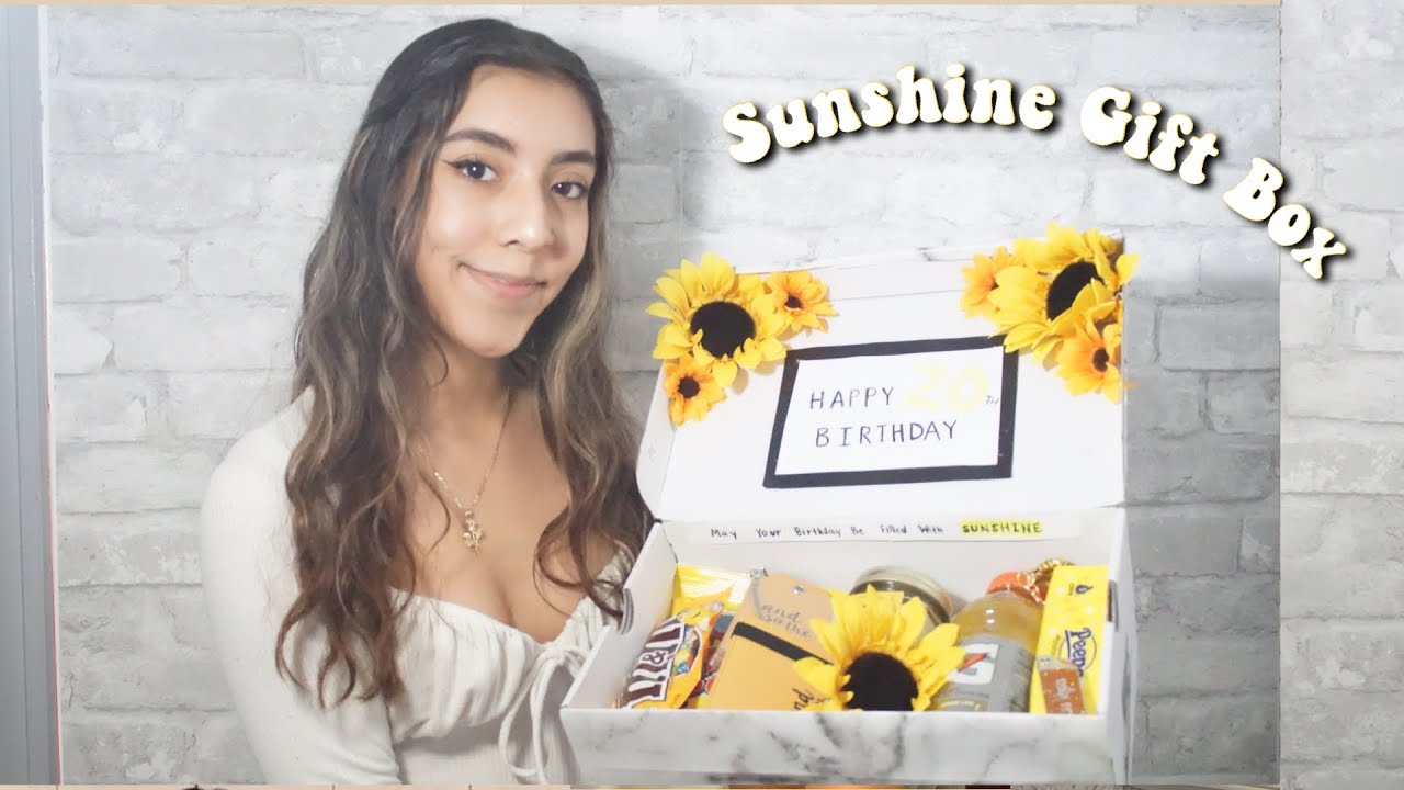 DIY: Sunshine Gift Box 🌻
