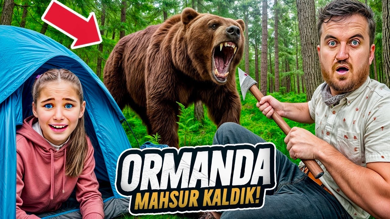 ELİF SİNEM ORMANDA KAYBOLDUK !! YOLUMUZU KAYBETTİK EYVAH AYI VAR !!