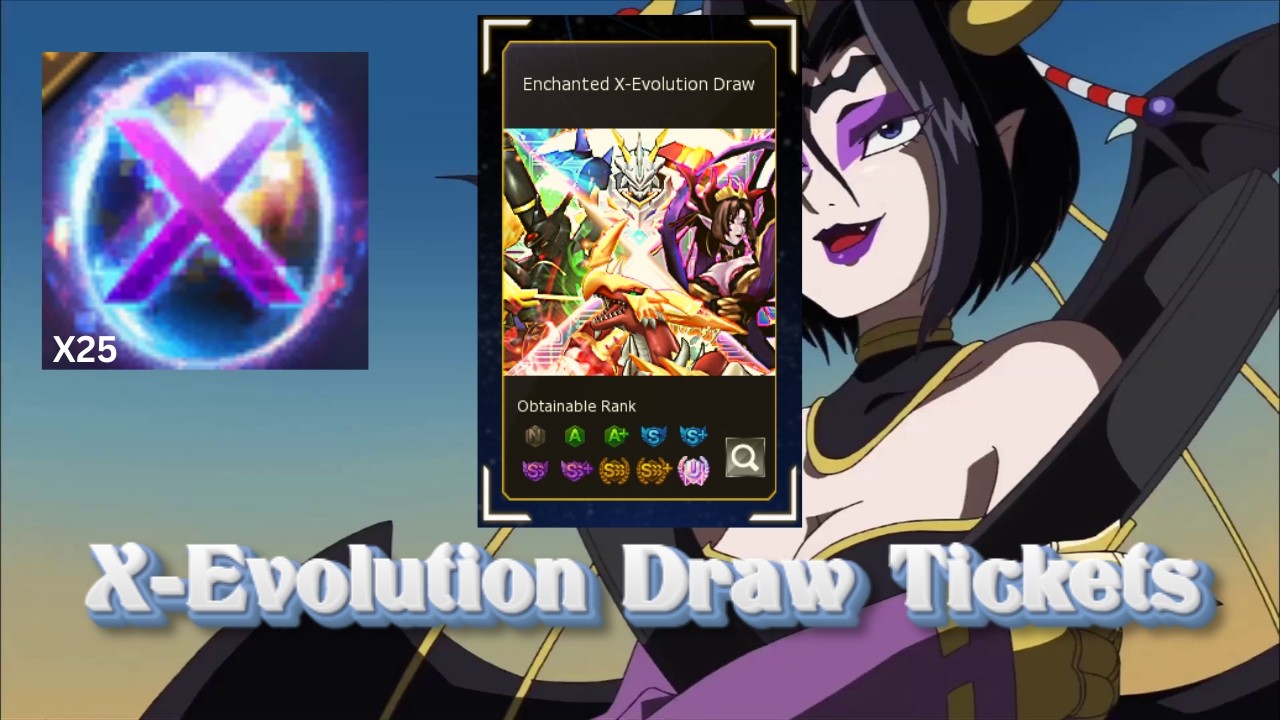 X-Evolution Draw Tickets - Digimon Masters Online