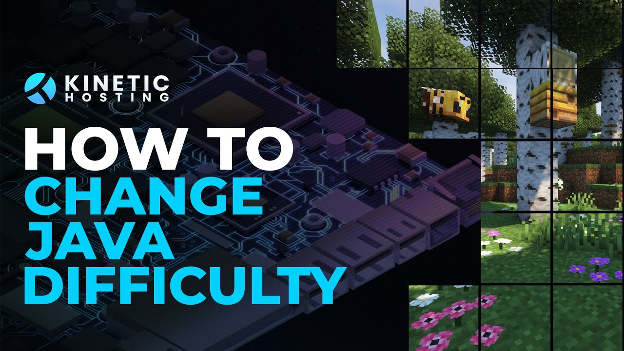 How to change your Minecraft Servers Difficulty!