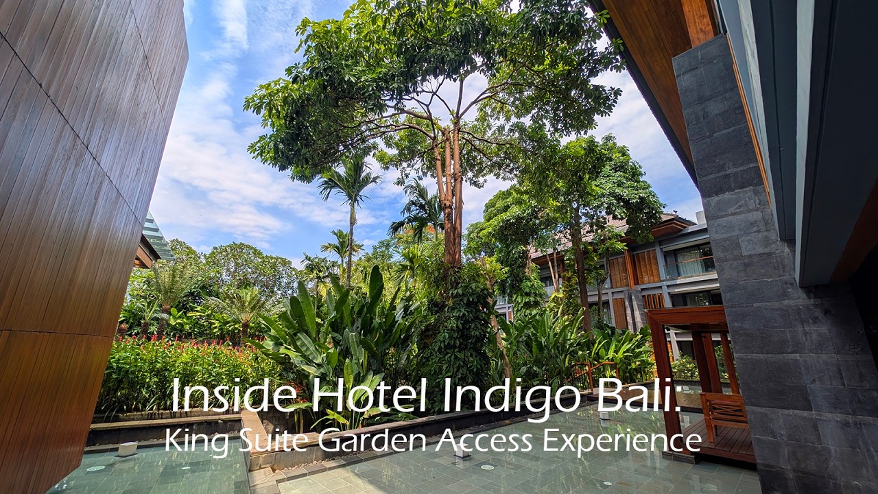 Inside Hotel Indigo Bali: King Suite Room Garden Access Experience