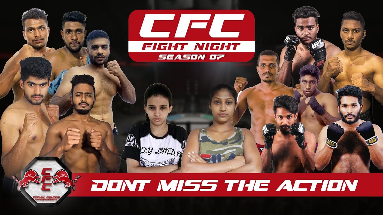 🔴 LIVE | CFC Fight Night Season 07 | MMA Sri Lanka