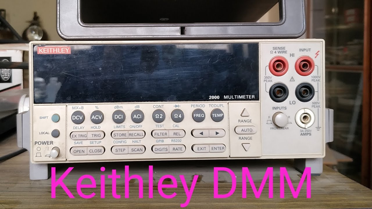 Keithley Digital Multimeter || Model Keithley DMM
