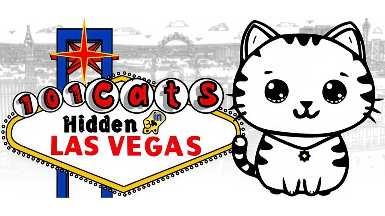 101 Cats Hidden in Las Vegas  [ Full Gameplay 100% - All Achievements ]