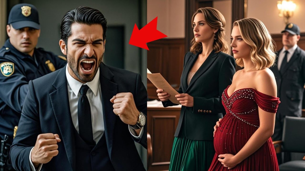 EN EL JUICIO, LA ESPOSA EMBARAZADA Y EL MEJOR ABOGADO DEL SIGLO DEJAN AL MAGNATE EN SHOCK..