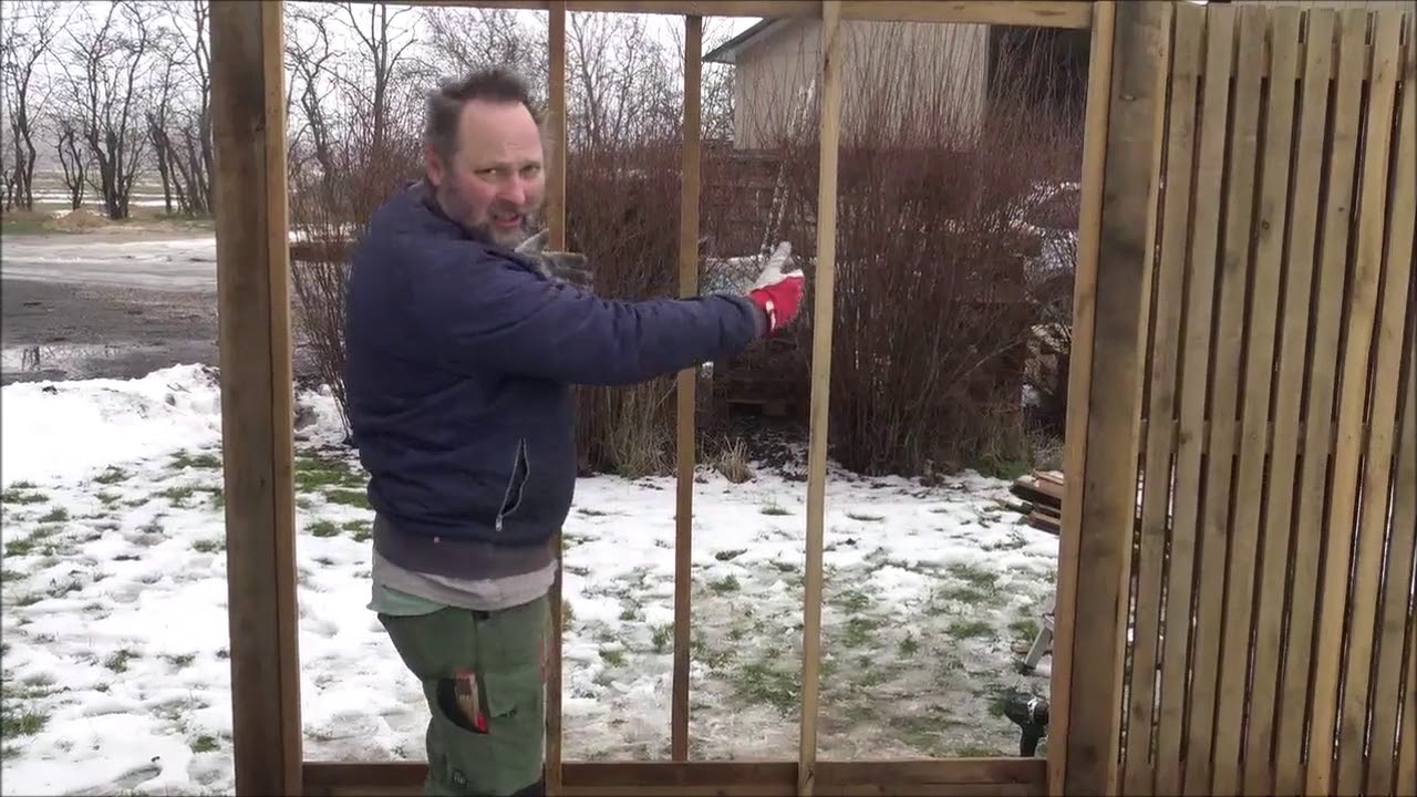 Sådan bygger du et plankeværk - Egedal plankeværk fra BIOBIG vejledning