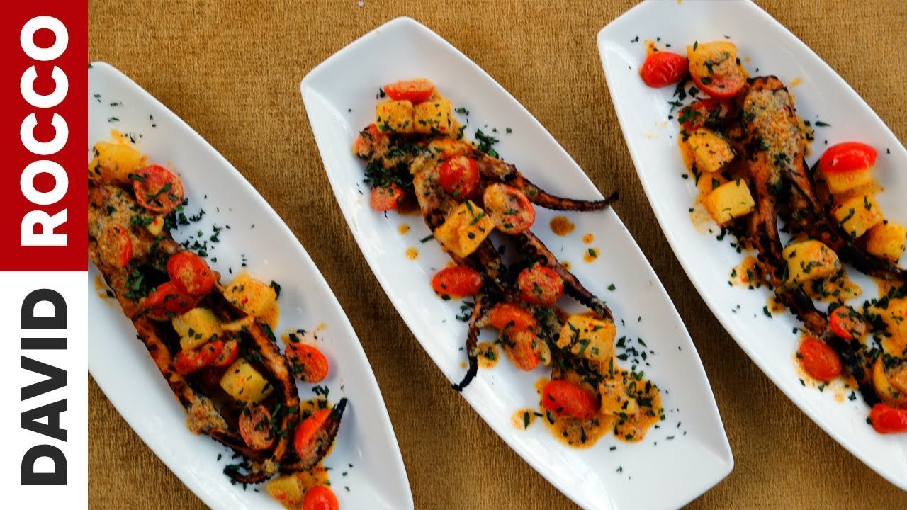 HOW TO MAKE: Charred Octopus | David Rocco's Recipes