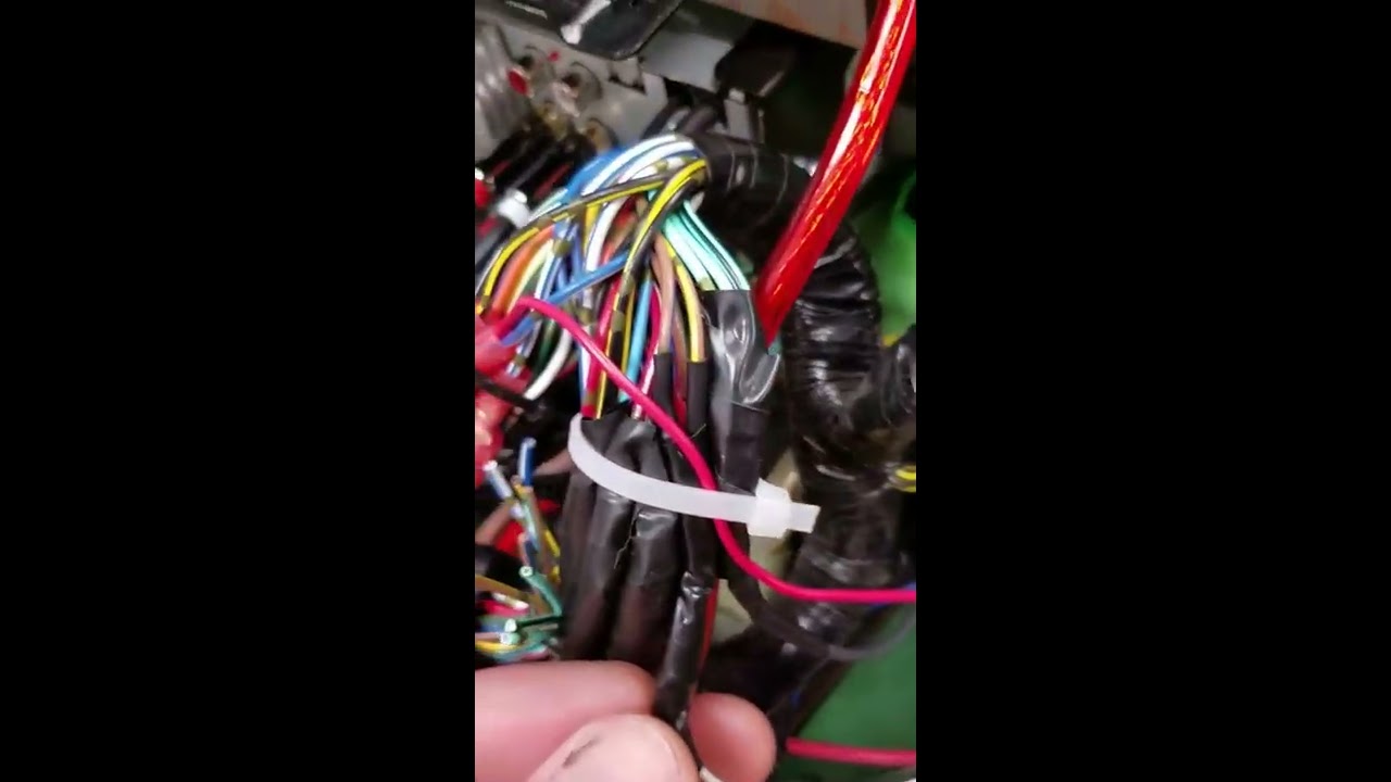 Kawasaki Vaquero aftermarket radio install