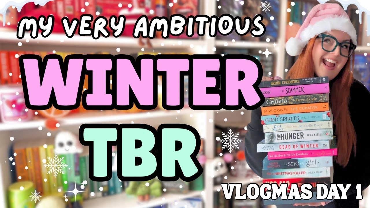 КНИГИ, которые я буду читать этой зимой ❄️📚 | Vlogmas 2025, день 1 🎥🎄
