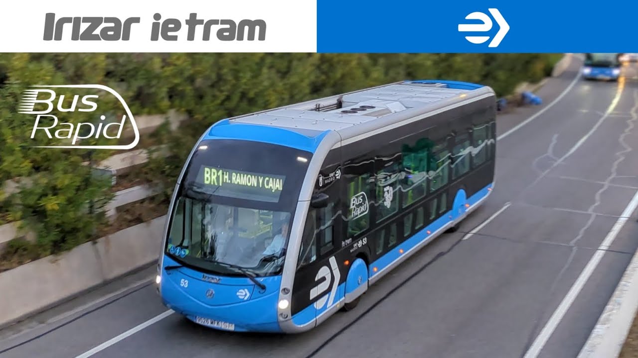 [4K] Irizar ieTram - EMT Madrid BusRapid