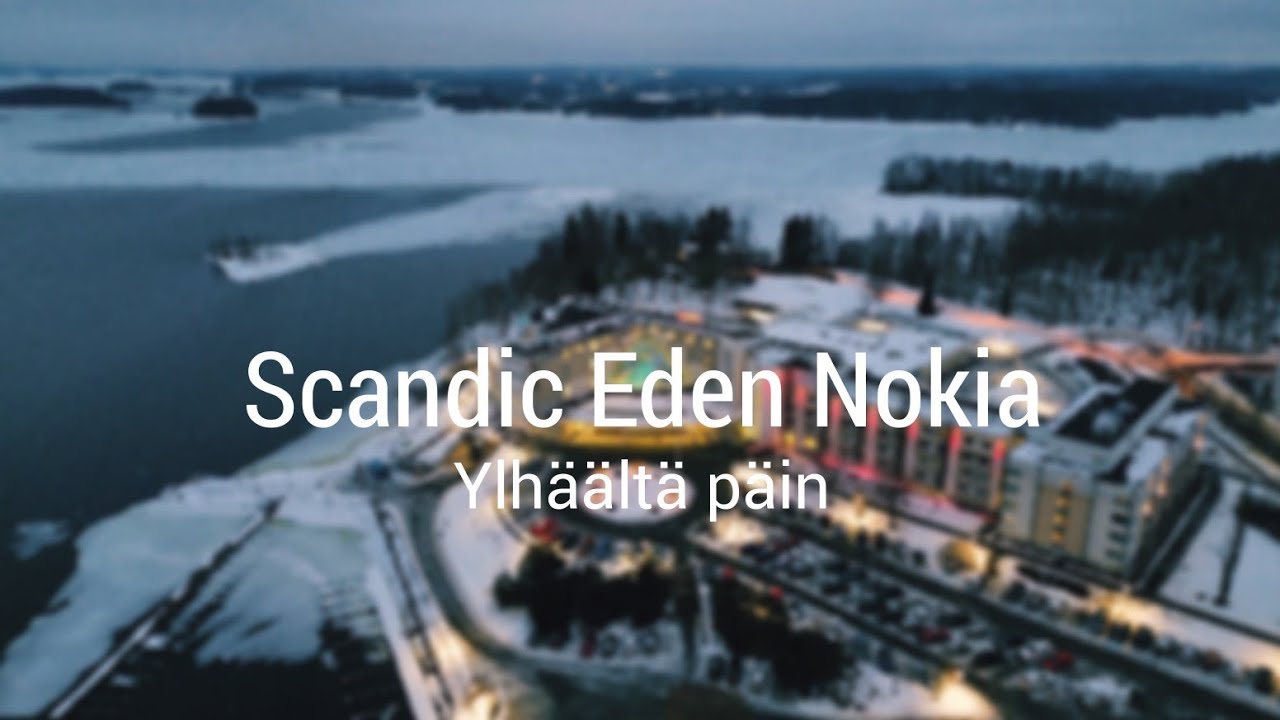 Scandic Eden Nokia ylhäältä päin (4K)