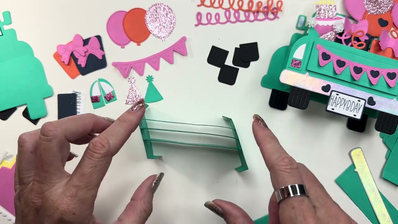 Birthday delivery Card Kit