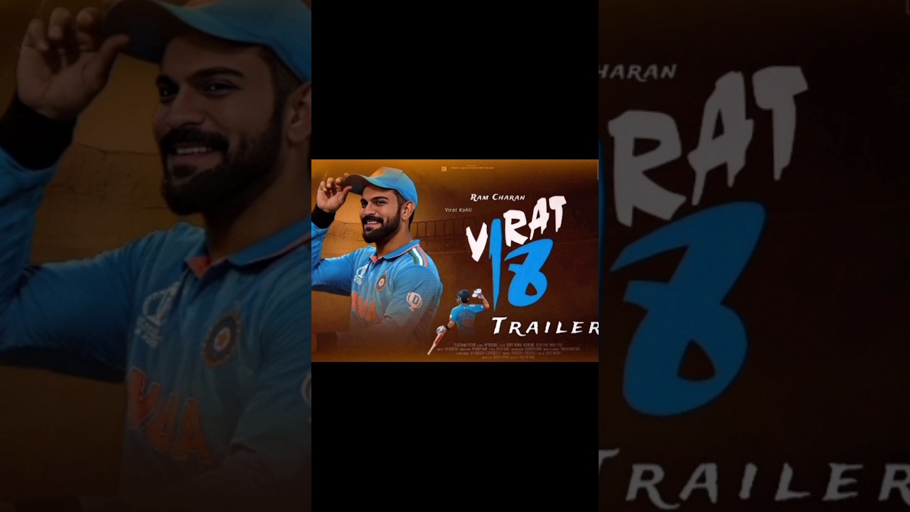 VIRTA KOHLI : JERSEY 18 STORY FROM RAM CHARAN/VIRAT 18 OFFICIAL TRAILER/RAM CHARAN NEW MOVIE POSTERS