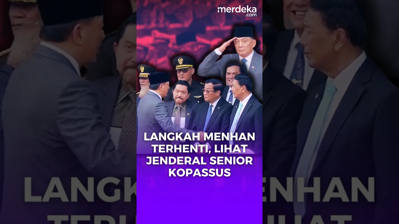 Langkah Menhan Sjafrie Terhenti Ada Jenderal Senior Kopassus 