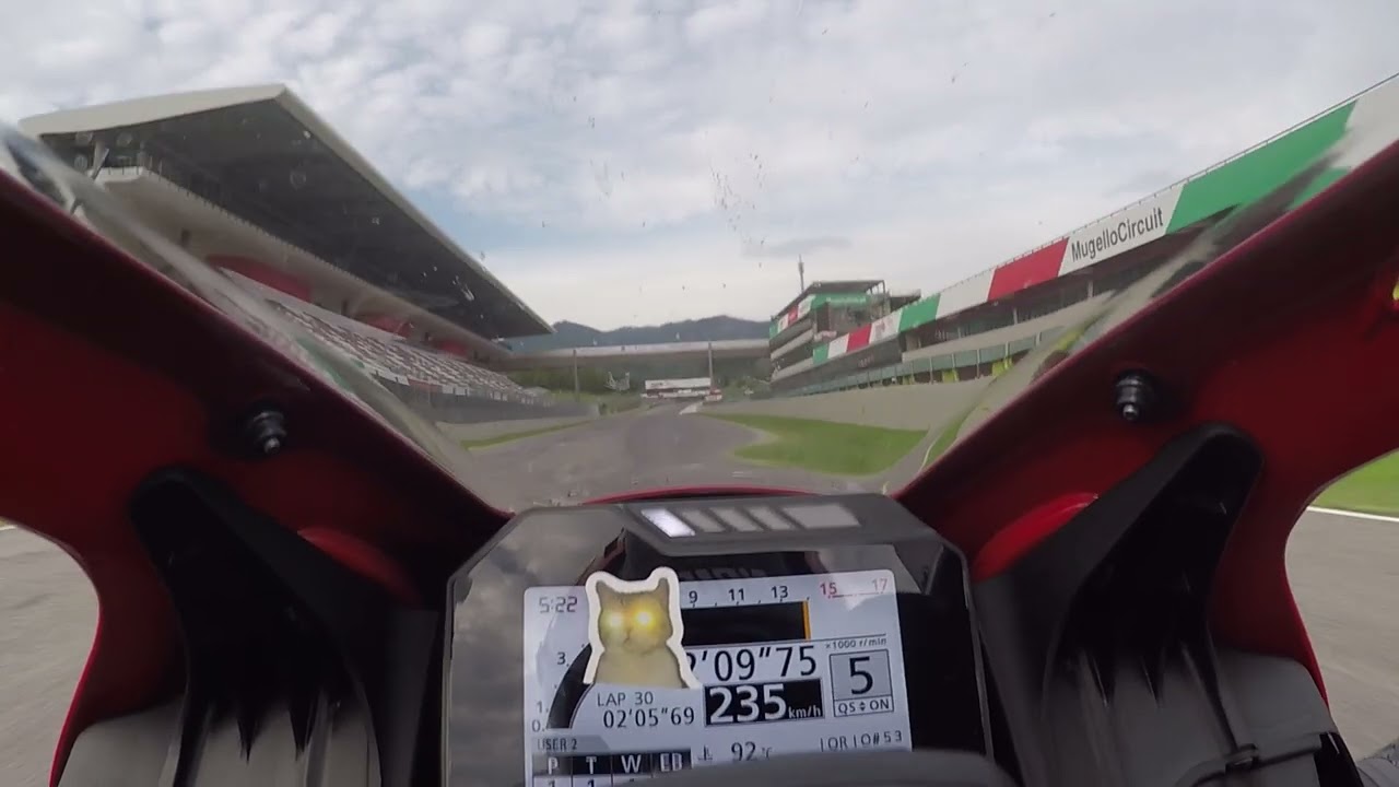 Honda CBR600RR 2024 On Board - 2.08 + 2.07 - Mugello Circuit - 8 Settembre 2025