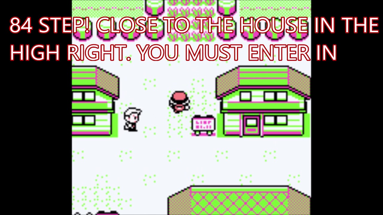 TUTORIAL - Pok&egrave;mon Speedrun using the Dokokashira Door GLITCH (GREEN/RED)